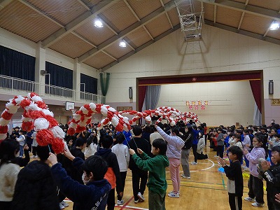 ６年生を送る会